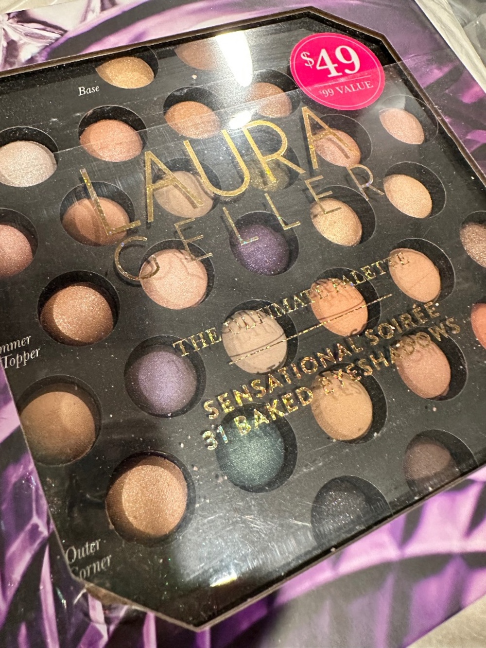LAURA GELLER The Ultimate Palette Sensational Soiree 31 Baked Eyeshadows Makeup